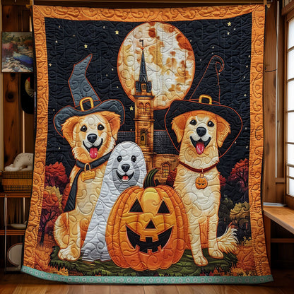 Moonlit Golden XR3008022CL Quilt