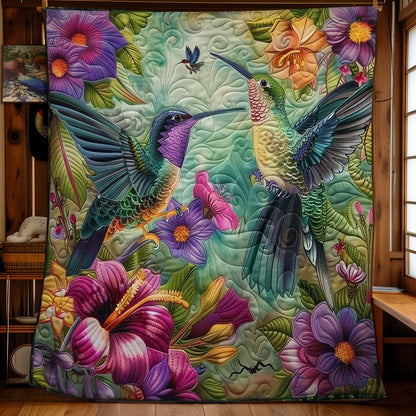 Morning Hummingbirds WM1008049CL Quilt