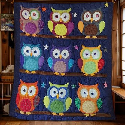 Owls At The Night WO2308030CL Quilt