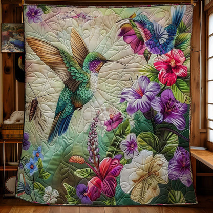 Peace Hummingbirds WM1008058CL Quilt