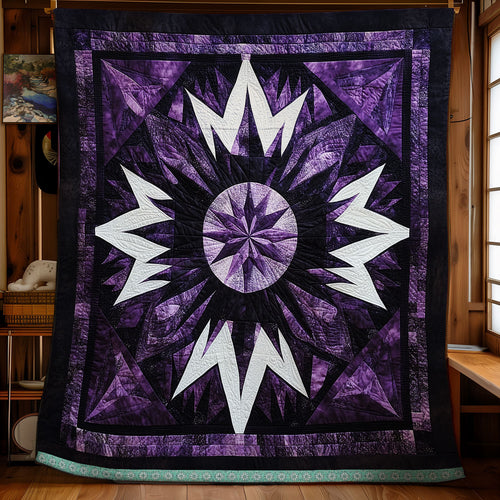 Purple Star Native American XR1309019CL Quilt