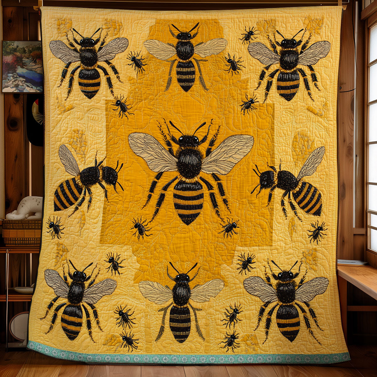 Queen Bee XR1308005CL Quilt