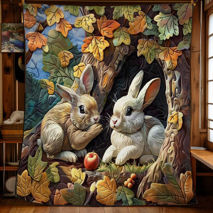 Rabbits Under The Tree WO2308015CL Quilt