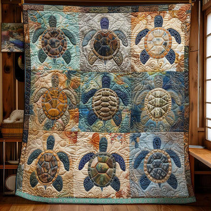 Sea Turtle Cove XR1409006CL Quilt