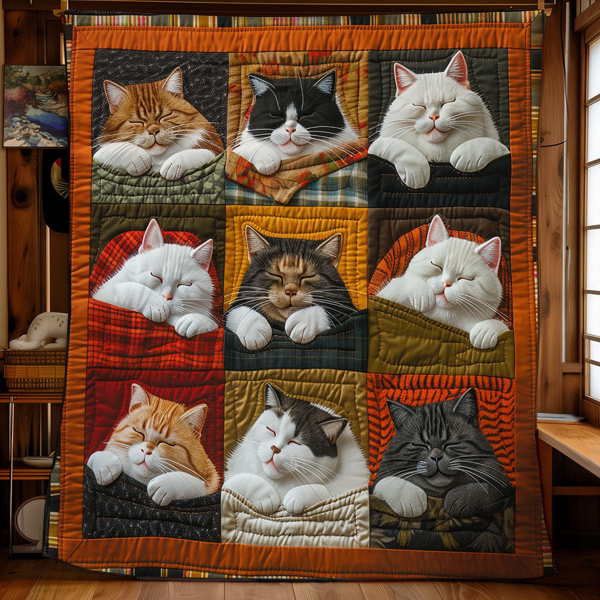 Sleeping Cat WG1508004CL Quilt