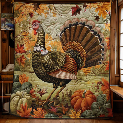 Turkey And Autumn WO3008025CL Quilt