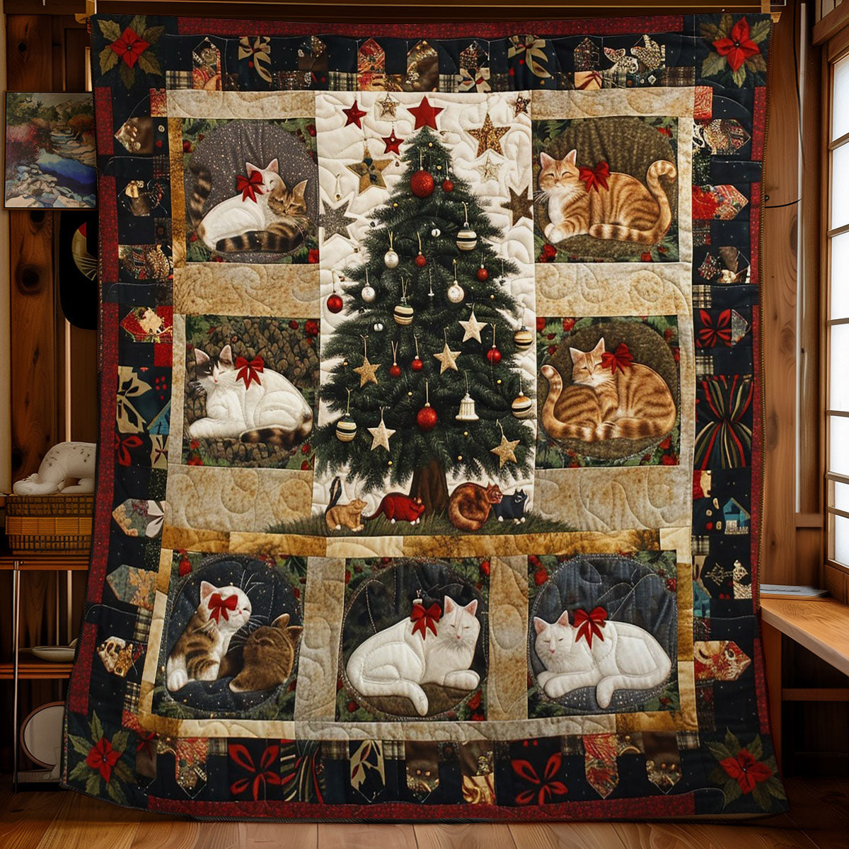 Under Christmas Tree WM1508019CL Quilt