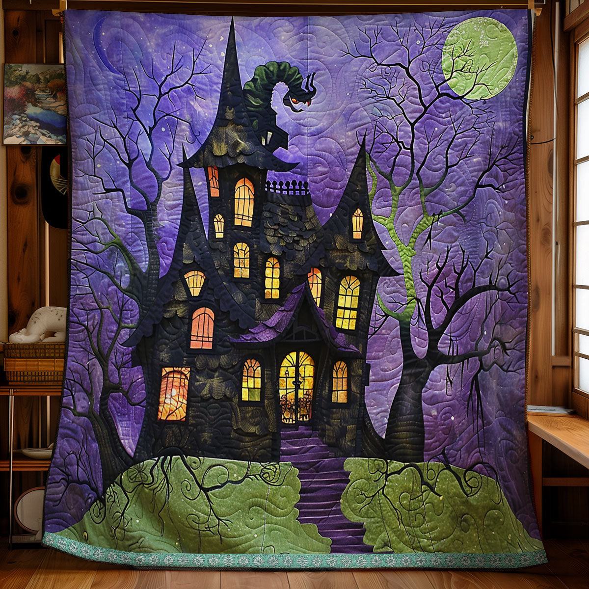 Whimsical Castle XR0409014CL Quilt