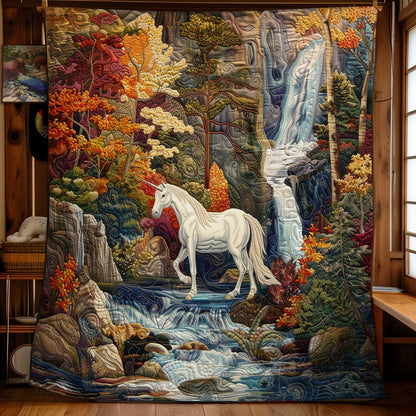 White Horse And The Stream WO2308046CL Quilt