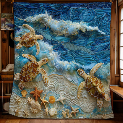 Ocean Turtle WG1408011CL Quilt