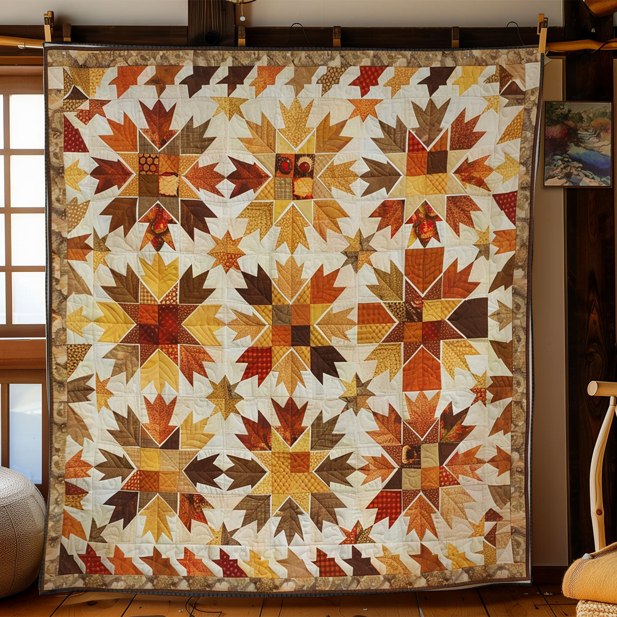 Autumn Pattern WO2708017CL Quilt