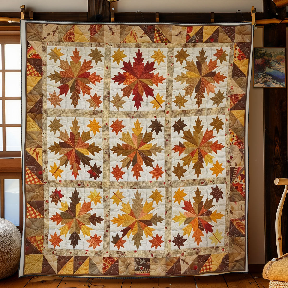 Autumn Pattern WO2708020CL Quilt