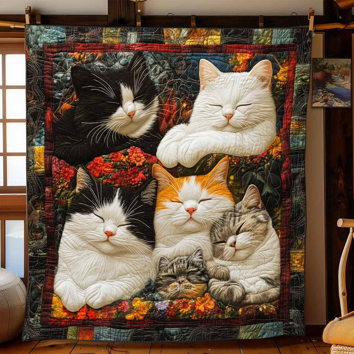 Baby Sleepy Cats XR1308054CL Quilt