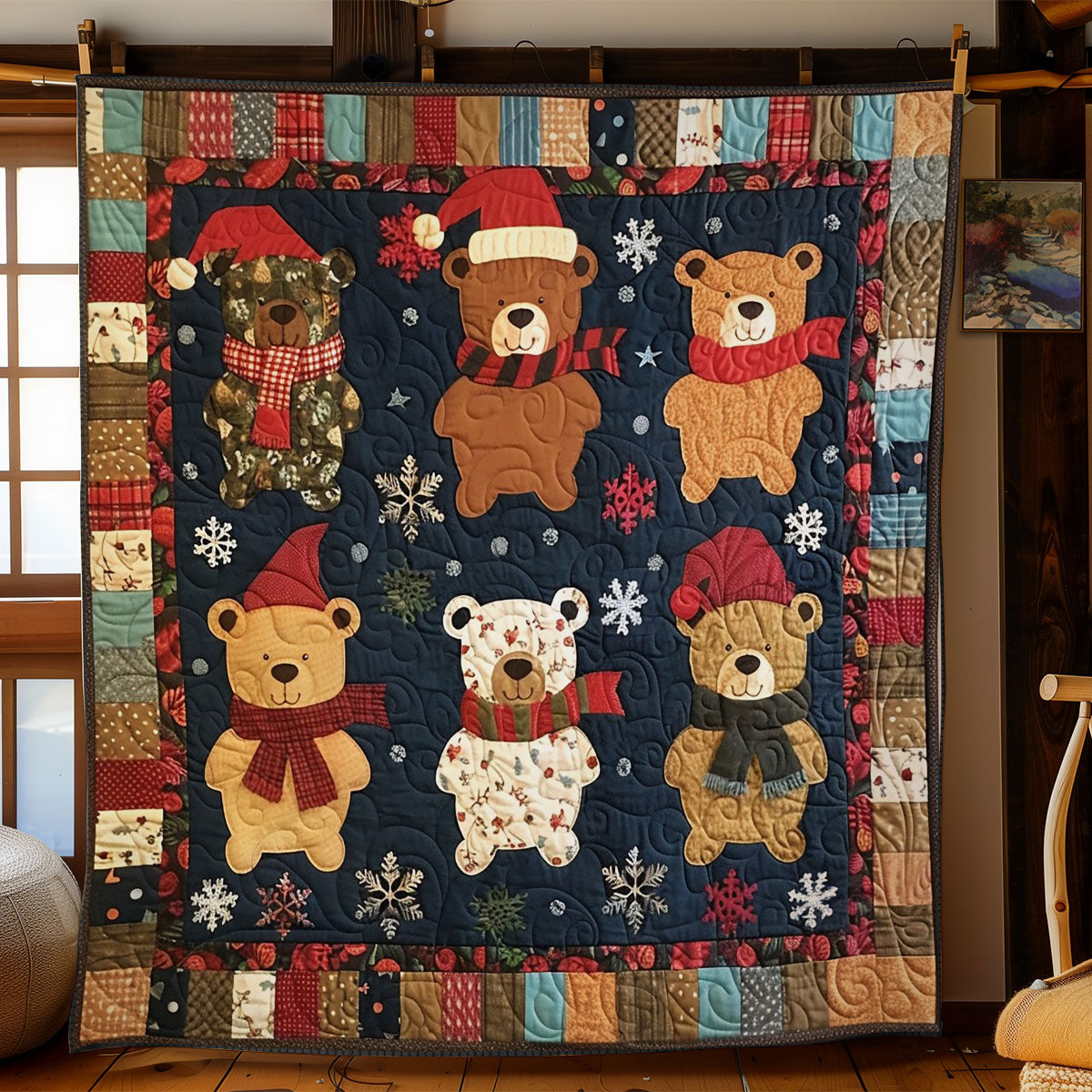 Bears Cute WO2208023CL Quilt