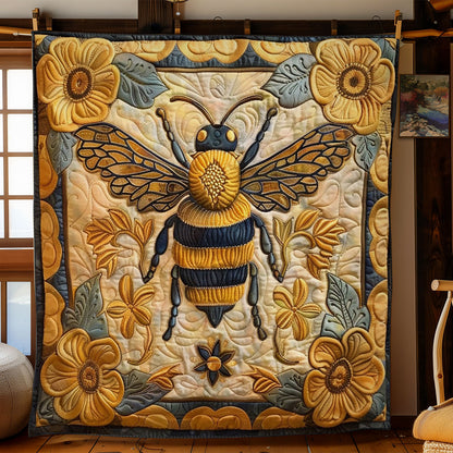 Bee Golden WO2708003CL Quilt