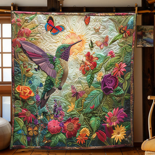 Blink Garden Hummingbird XR1908002CL Quilt