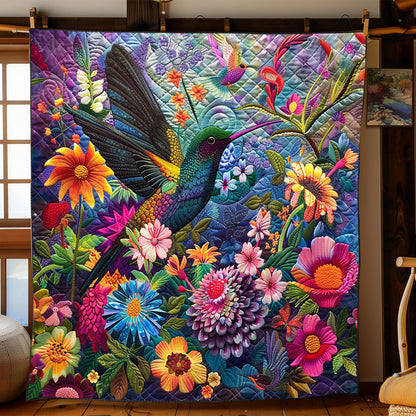 Blossom N Hummingbird XR1908062CL Quilt