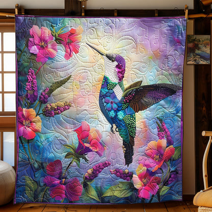 Bright Hummingbird XR1008013CL Quilt