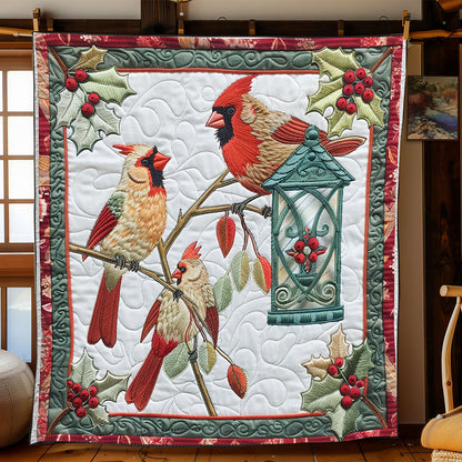 Brilliant Cardinals XR1008038CL Quilt