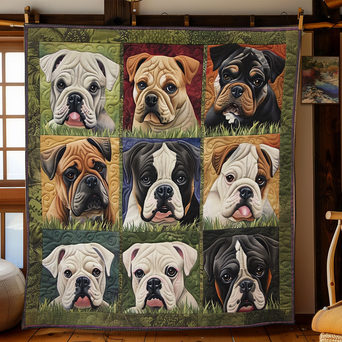 Bulldogs WO1608035CL Quilt