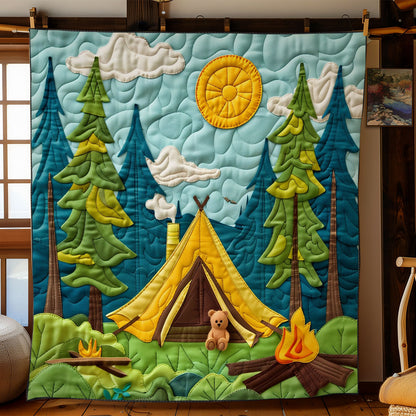 Camping In The Forest WO2708038CL Quilt