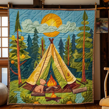 Camping In The Forest WO2708039CL Quilt