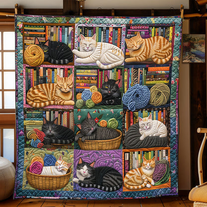 Cat Book Yarn XR2608003CL Quilt