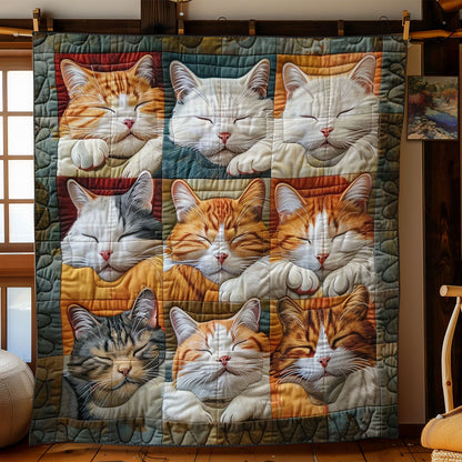 Cats Sleeping WO2208045CL Quilt