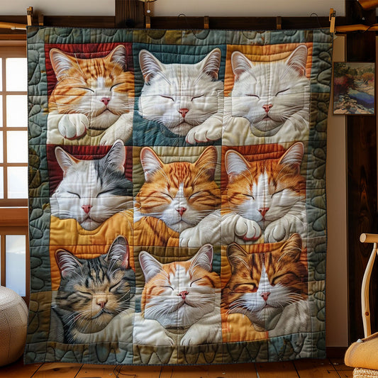 Cats Sleeping WO2208045CL Quilt