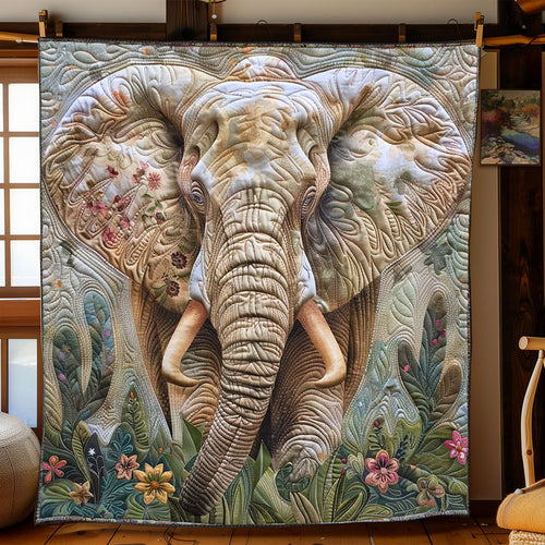Charming Elephant XR2208012CL Quilt