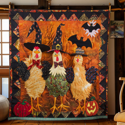 Chicken Witches XR2908008CL Quilt