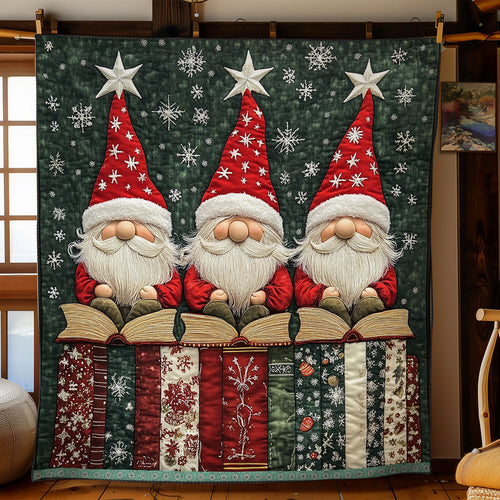 Christmas Books Night XR1009025CL Quilt