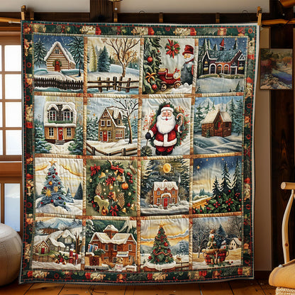 Christmas Scene WO2208021CL Quilt