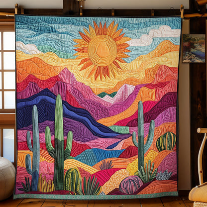 Colorful Desert XR1009031CL Quilt