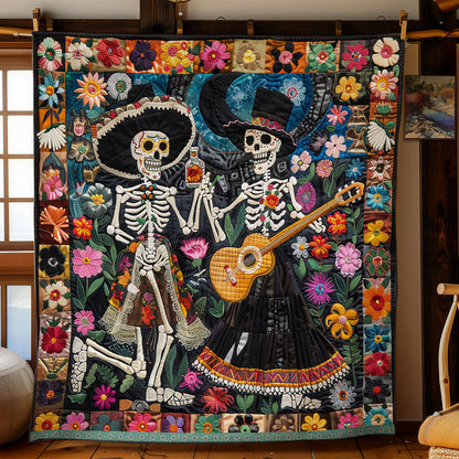 D��a de Muertos Melodies XR0409009CL Quilt