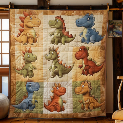 Dinosaurs Funny WO2308048CL Quilt