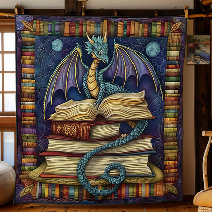 Dragon And Book WO2808046CL Quilt