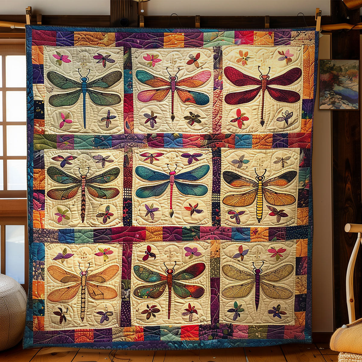 Dragonfly Dreams WG2408016CL Quilt