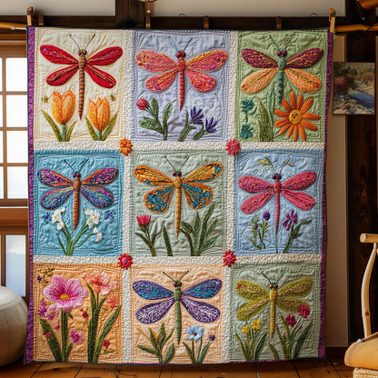 Dragonfly Garden WG2408017CL Quilt