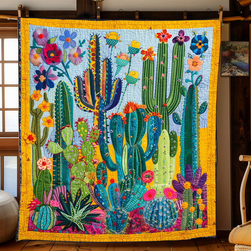Dreaming Cactus XR1608021CL Quilt