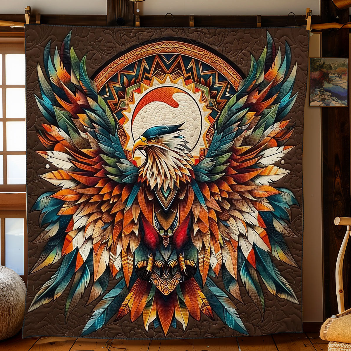 Eagle Native WO290809CL Quilt