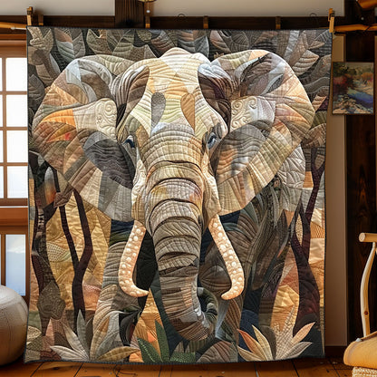 Elephant Safari XR2208011CL Quilt