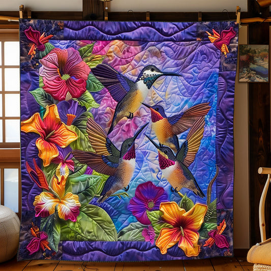 Family Hummingbird XR1008017CL Quilt