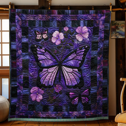 Floral Butterflies XR1009038CL Quilt