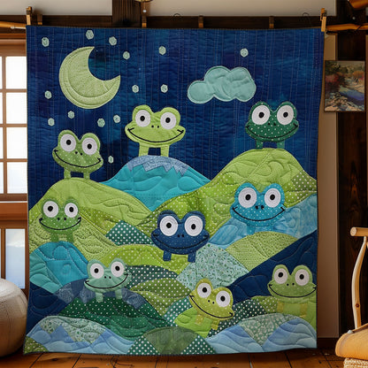 Frog Funny WO2308026CL Quilt