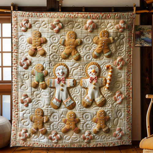 Gingerbread Cookies XR2008005CL Quilt