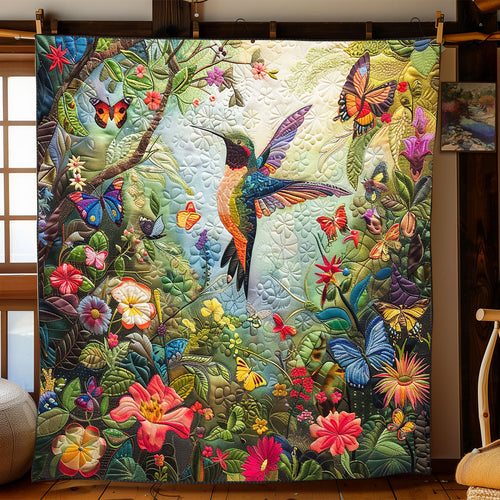 Graceful Hummingbird XR1908003CL Quilt