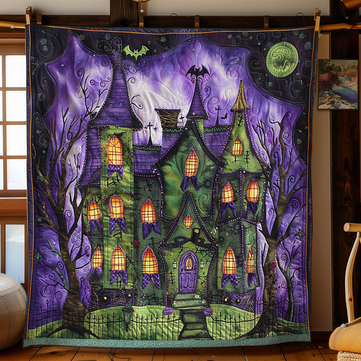 Halloween Night XR0409013CL Quilt