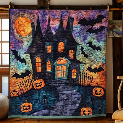 Haunted House XR0409011CL Quilt