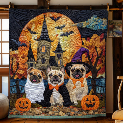 Haunted Paws XR3008024CL Quilt